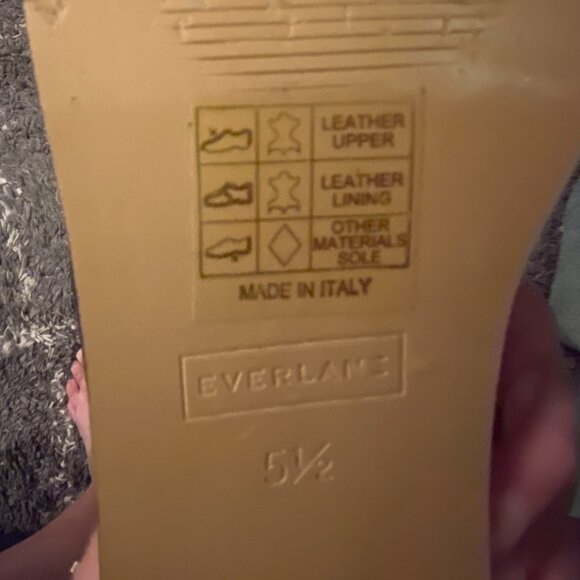 Everlane Made In Italy Comfy Black Leather Mules - Picture 7 of 8